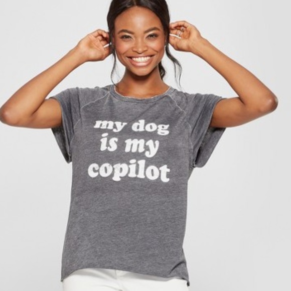 Grayson Threads Tops - My dog is my copilot tee NWT